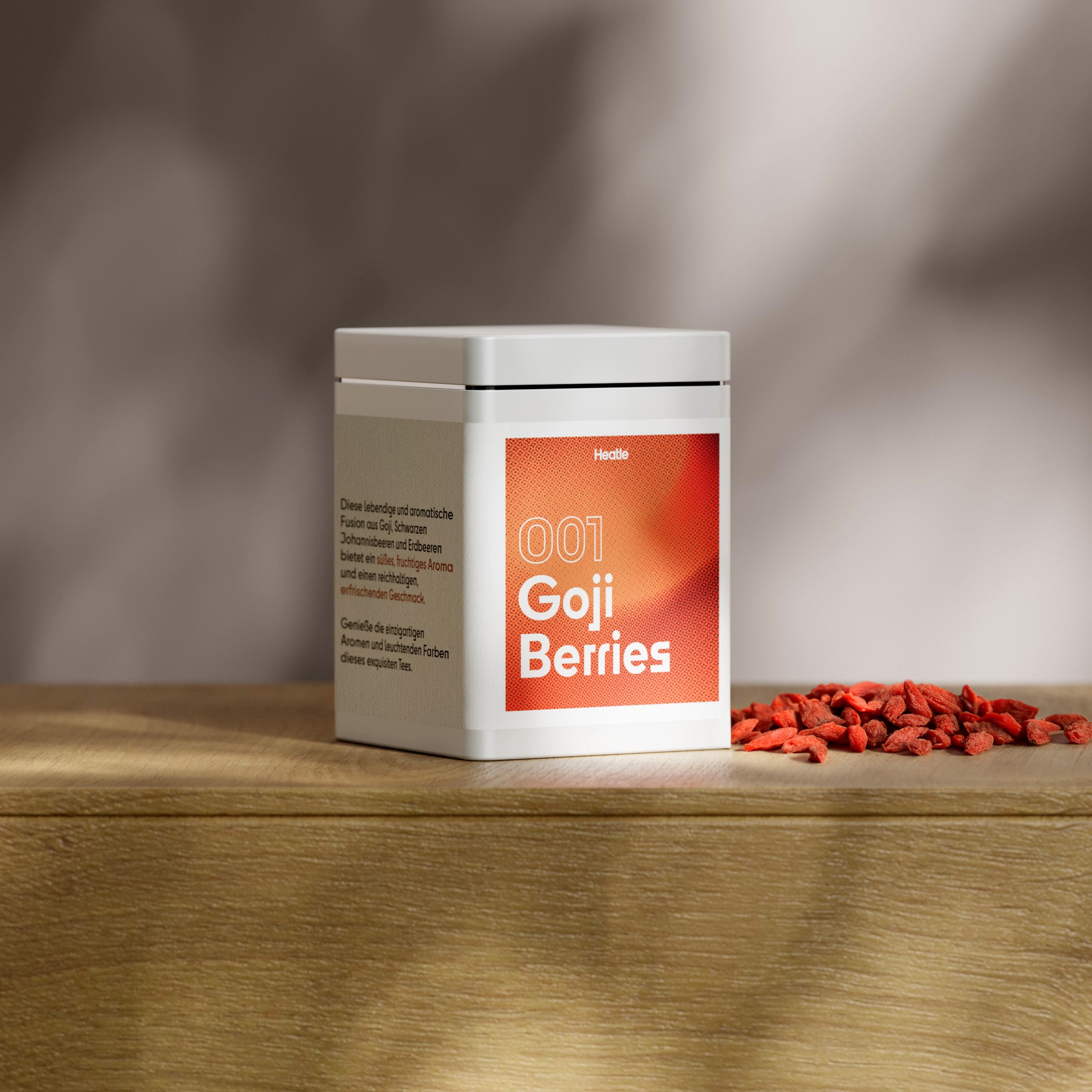 001 Goji Berries fruit tea in a box