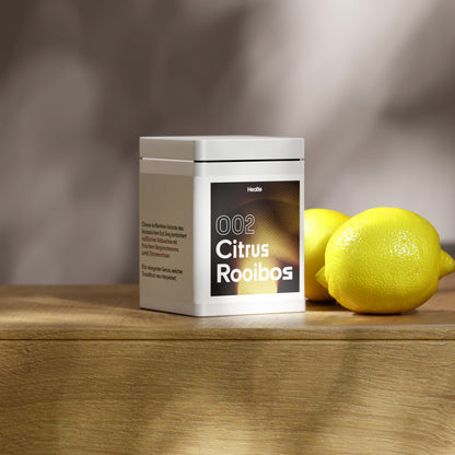 002 Citrus Rooibos Tea in the box